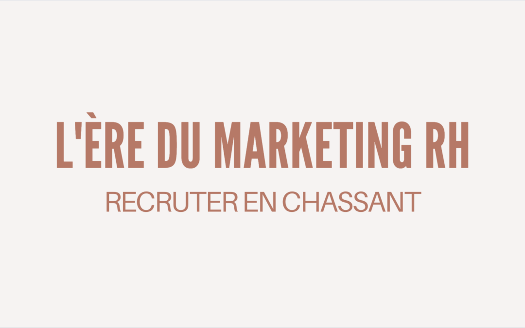 #72 – Aujourd’hui on recrute en : CHASSANT ! 🎯