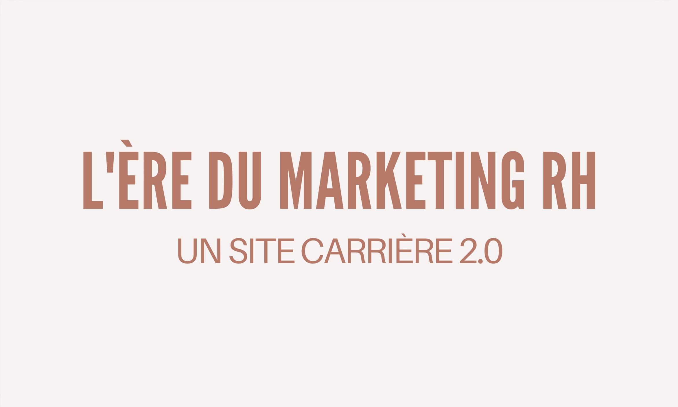 site carriere